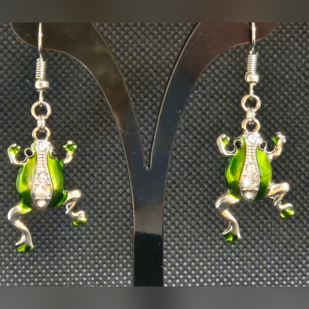 Froggy earrings